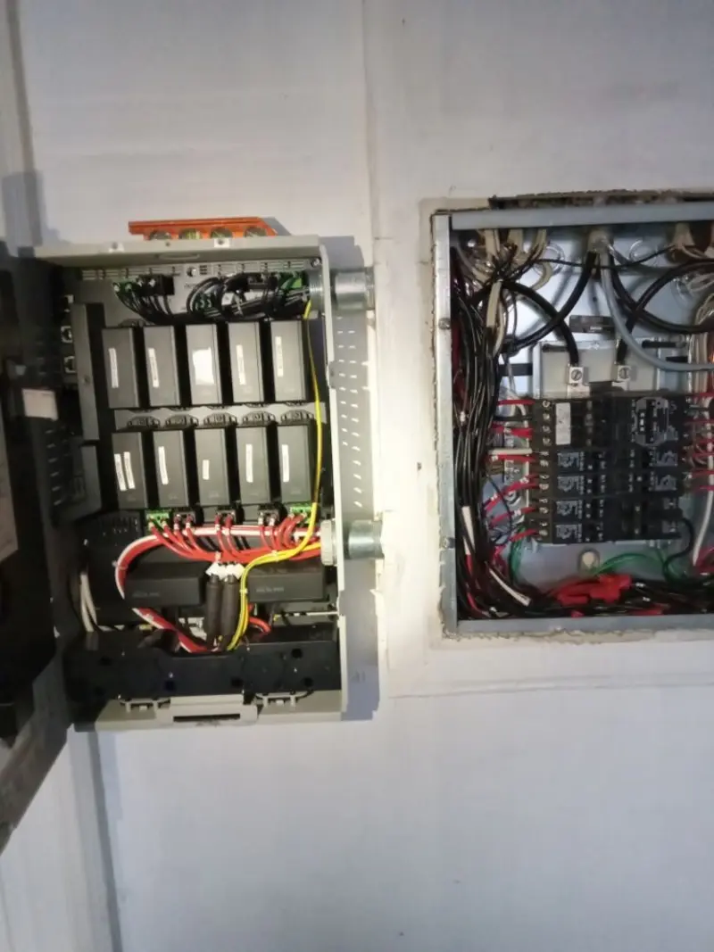 Electrical panel upgrade completed for Ring Doorbell Installation in Salina